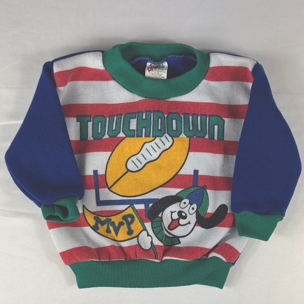 Vintage 1994 Cuties By Judy Touchdown MVP Sweater